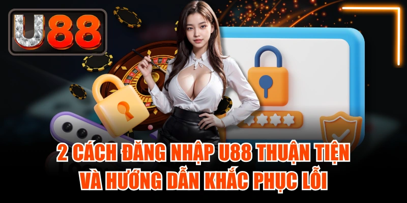 2 Cách Đăng Nhập Nhà cái U888 Thuận Tiện Và Hướng Dẫn Khắc Phục Lỗi