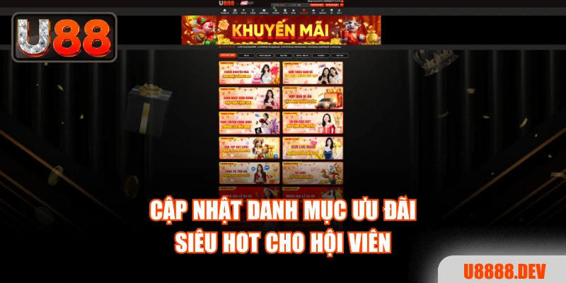 Cập nhật danh mục ưu đãi siêu hot cho hội viên