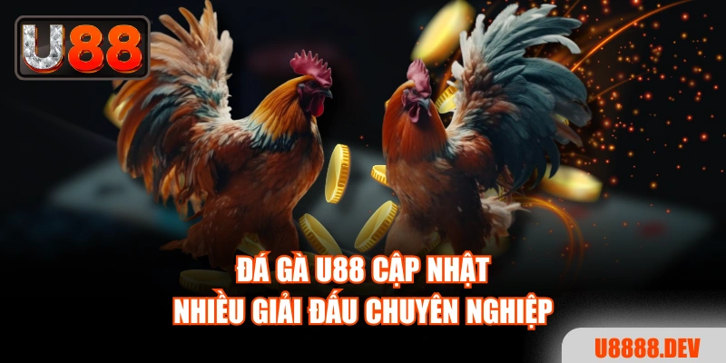 Đá gà Nhà cái U888 cập nhiều giải đấu chuyên nghiệp