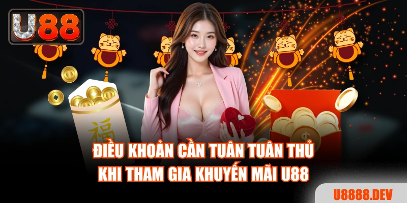 Điều khoản cần tuân tuân thủ khi tham gia khuyến mãi Nhà cái U888