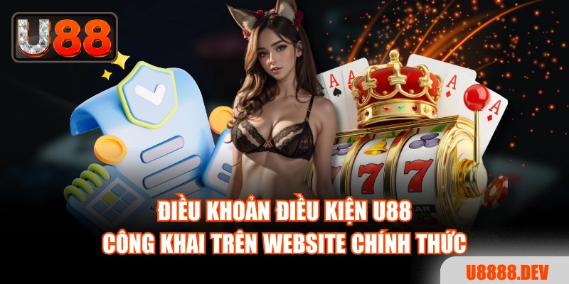 Điều khoản điều kiện Nhà cái U888 công khai trên website chính thức