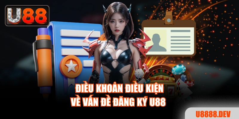Điều khoản điều kiện về vấn đề đăng ký Nhà cái U888