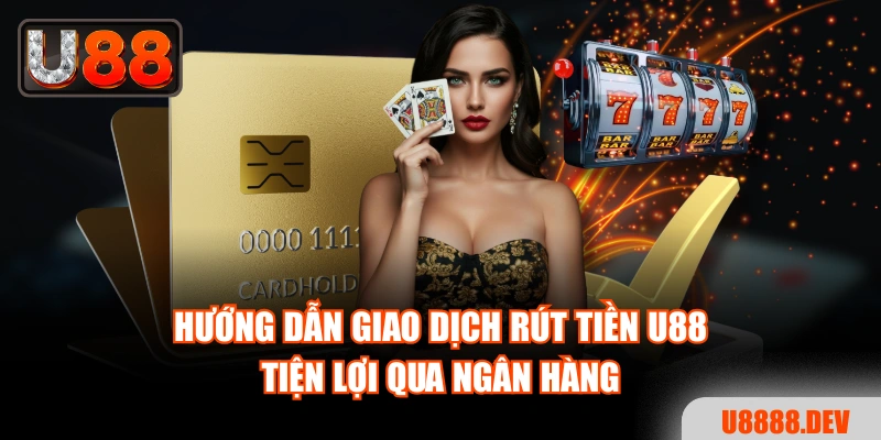 Hướng dẫn giao dịch rút tiền Nhà cái U888 tiện lợi qua ngân hàng