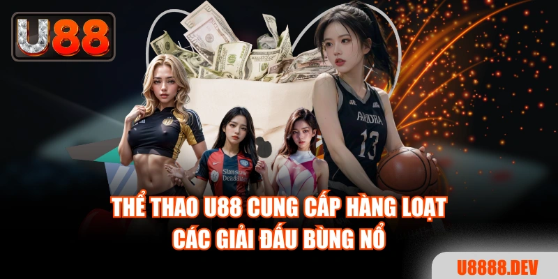 Thể thao Nhà cái U888 cung cấp hàng loạt các giải đấu bùng nổ