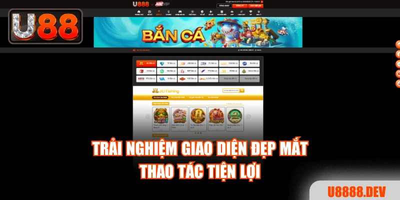 Trải nghiệm giao diện đẹp mắt thao tác tiện lợi